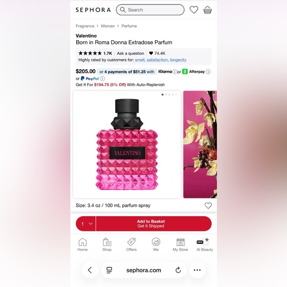 Valentino Vibrant Pink Fragrance